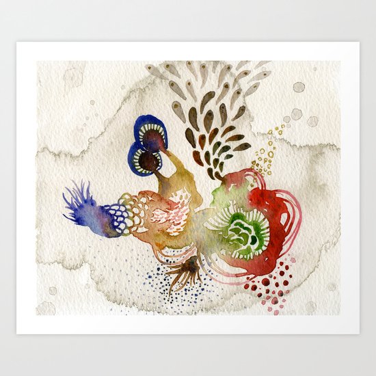 Energy extension Art Print