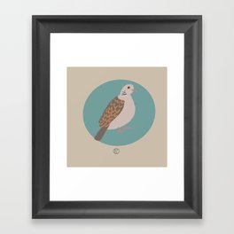 Gugugu Dove Framed Art Print
