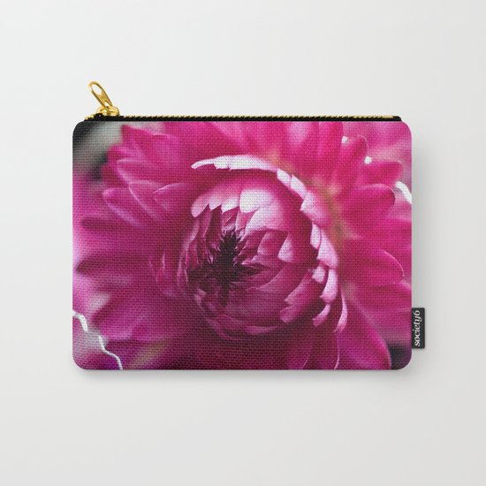 Hot Pink Flower #1 #art #society6 Carry-All Pouch
