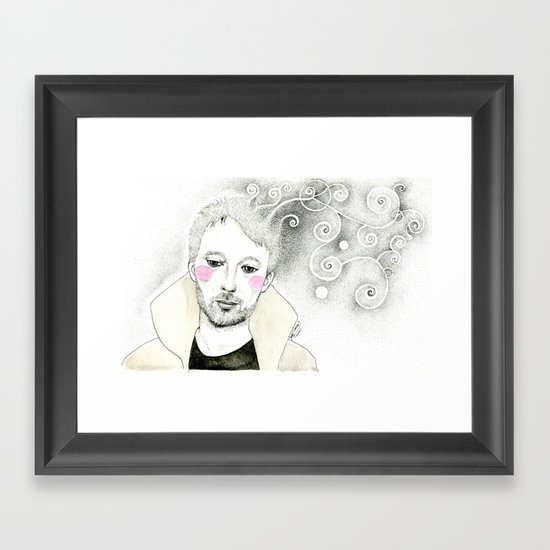 Thom Yorke Framed Art Print