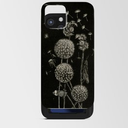 Dandelion with locust by Anna Botsford Comstock, early 1900s (benefitting The Nature Conservancy) iPhone Card Case