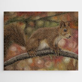 Red Squirrel Jigsaw Puzzle