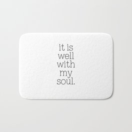 Religious Quote Bath Mats For Any Bathroom Decor Style Society6