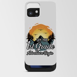 Let The 1st Grade Adventure Begin iPhone Card Case