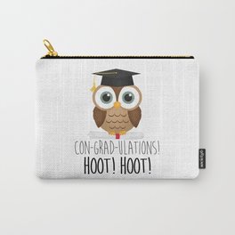 Con-grad-ulations! Hoot! Hoot! Carry-All Pouch