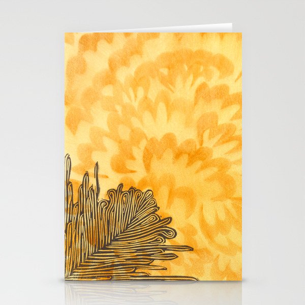 Golden Plume Stationery Cards