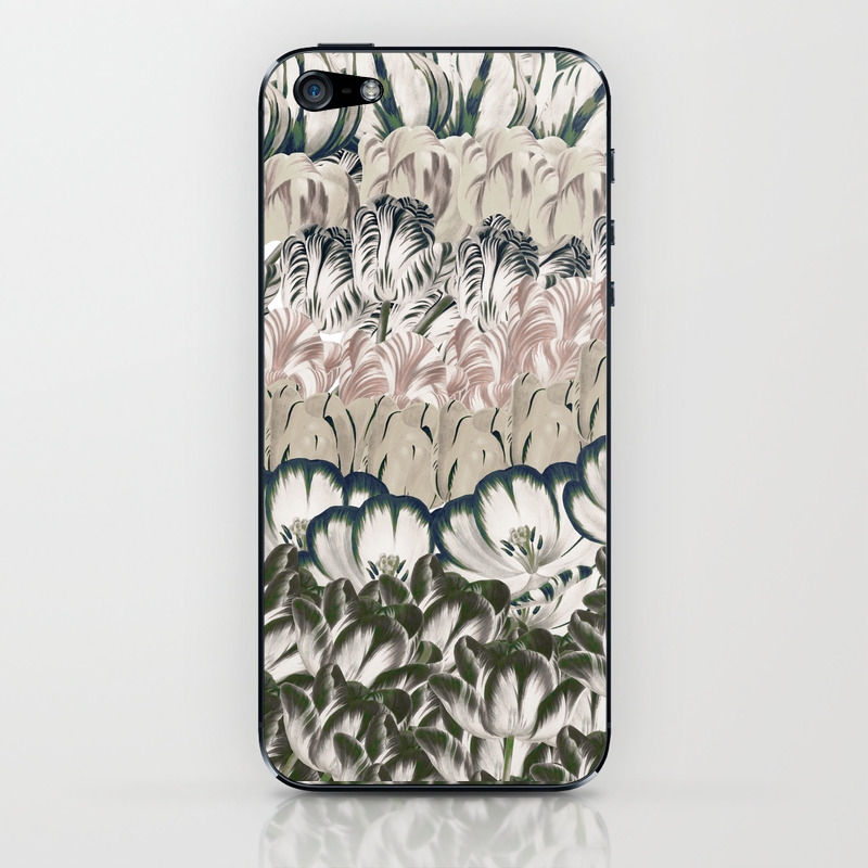 Muted Tulips iPhone & iPod Skin by notsniw
