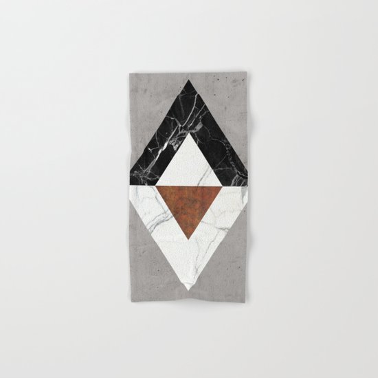 Marble Abstract Hand & Bath Towel