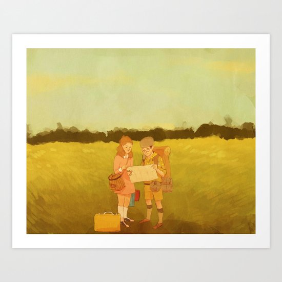 Moonrise Kingdom Art Print