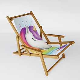 Rainbow Unicorn Sling Chair