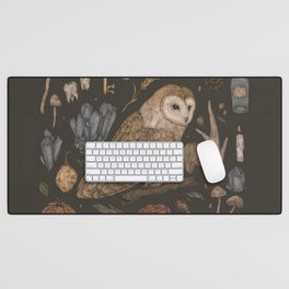 Harvest Owl Desk Mat