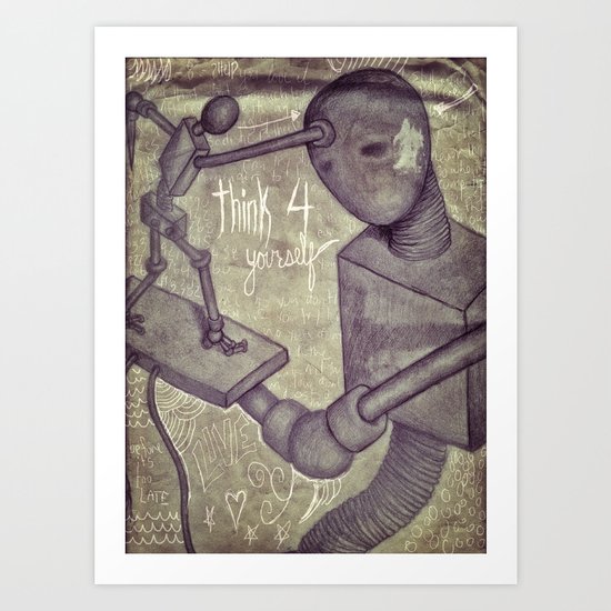 think4yourself Art Print