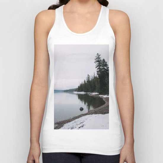 SNOWY MORNING Unisex Tank Top
