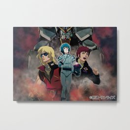Gundam Metal Print | War, Zz, Manga, Suit, Counterattack, Poster, Japanes, Disaster, Char, Pocket 
