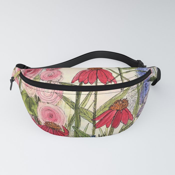 flower fanny pack