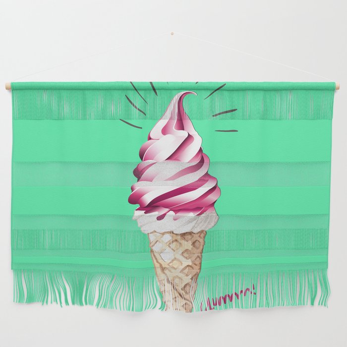 Yummy Ice Cream | Digital Art Wall Hanging