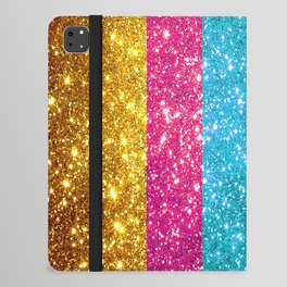 Glitter Trendy 3 Colors Collection iPad Folio Case