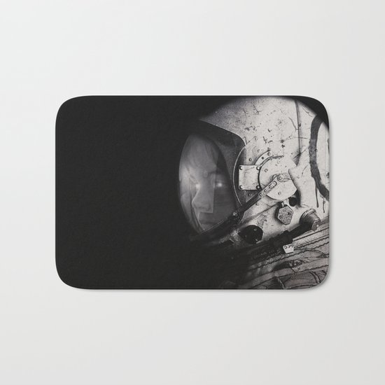 Staring into space Bath Mat