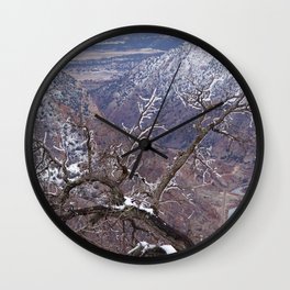 Royal Gorge Ranch view Wall Clock