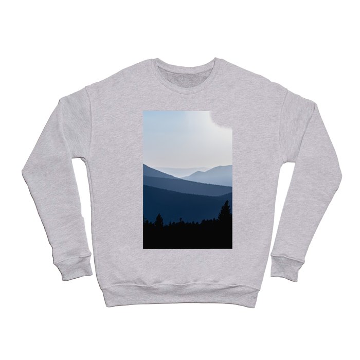 Mountain Layers New Mexico - Nature Photography Crewneck Sweatshirt