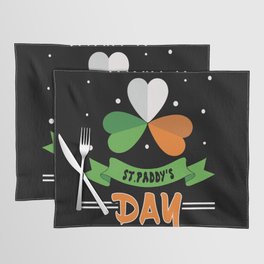 Halway To Leprechaun Shamrock Saint Patrick's Day Placemat