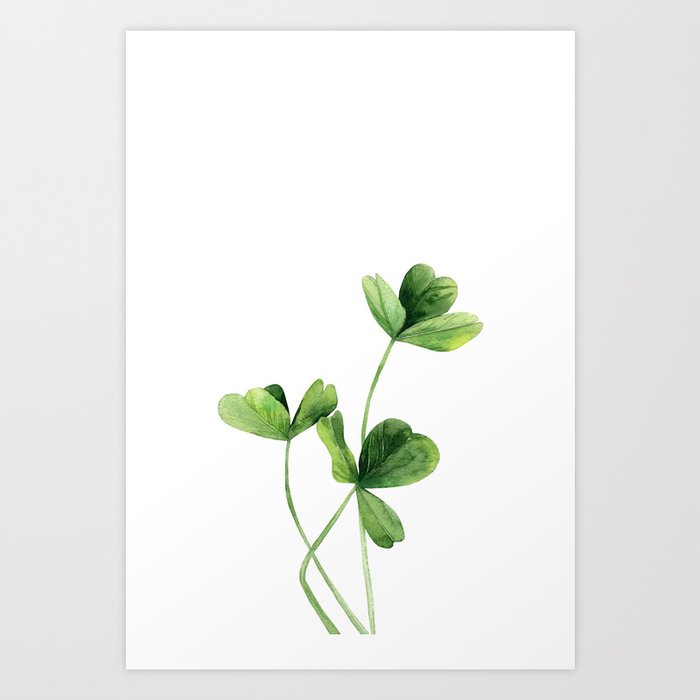 Discover the motif CLOVER by Art by ASolo as a print at TOPPOSTER