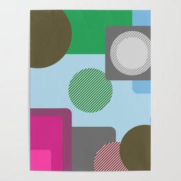 Shape in Shape Poster