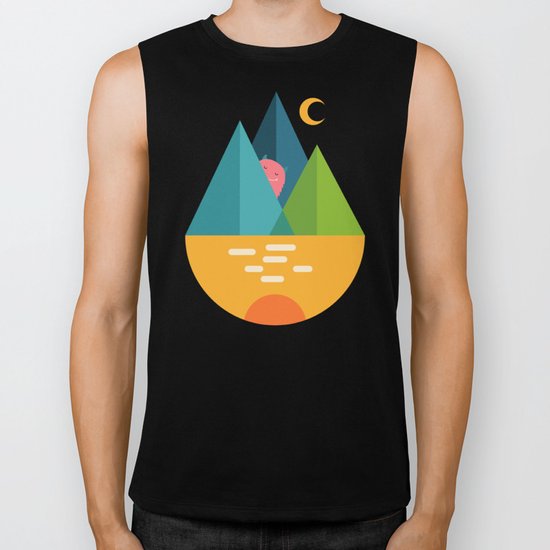 Hello Biker Tank
