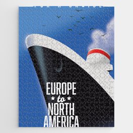 Europe to North America Cruise liner commercial. Jigsaw Puzzle