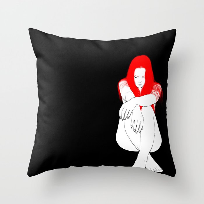 Lonesome Throw Pillow