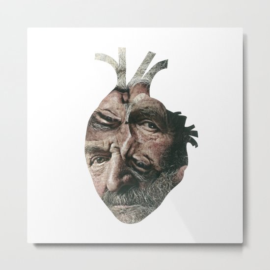 Weary Heart Metal Print