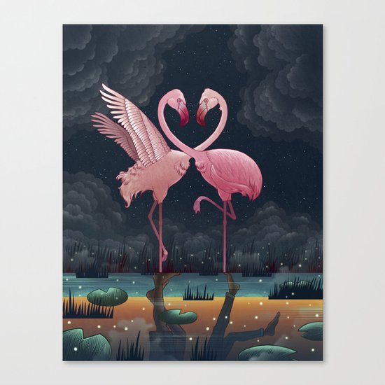 Flamingo Canvas Print
