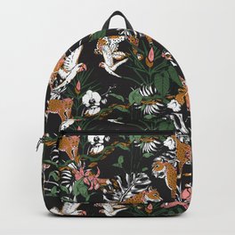 Leopards at night Backpack