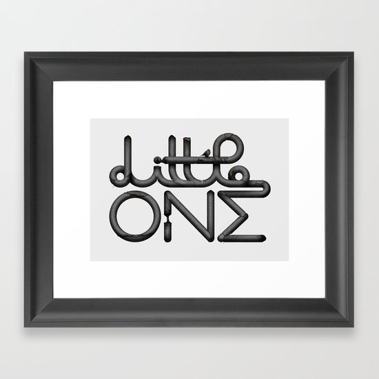 Little one Framed Art Print