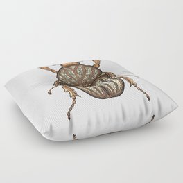 Amber Beetle Floor Pillow