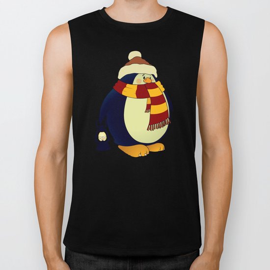 Penguin.Now in Color! Biker Tank