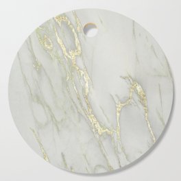 Marble Love Gold Metallic Cutting Board
