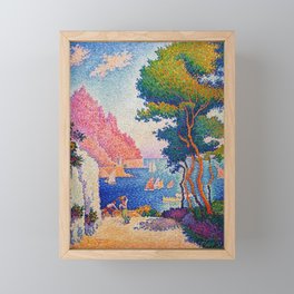 Paul Signac - Capo di Noli Framed Mini Art Print