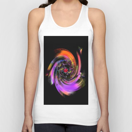 Flowers magic roses 7 Unisex Tank Top