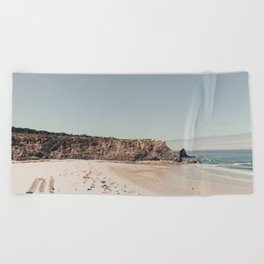Beach Summer Love II - Aerial Beach photography by Ingrid Beddoes Beach Towel