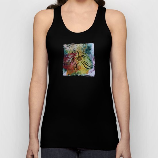 Bird Flower - JUSTART © Unisex Tank Top