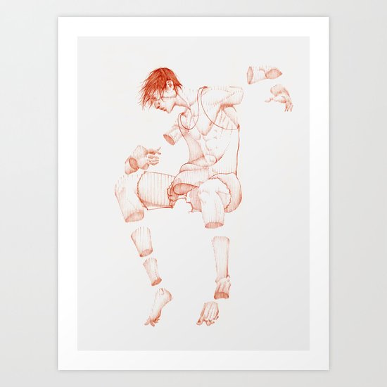 The Beast Inside 1 Art Print