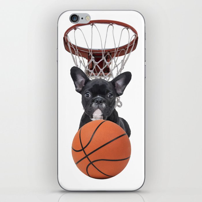 Sports Basket Ball - French Bulldog iPhone Skin