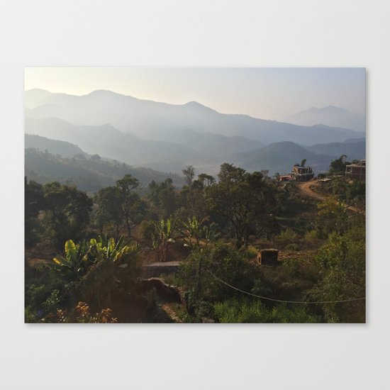 a good morning Canvas Print
