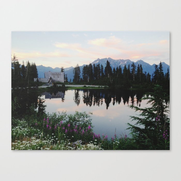 Highwood Lake Canvas Print