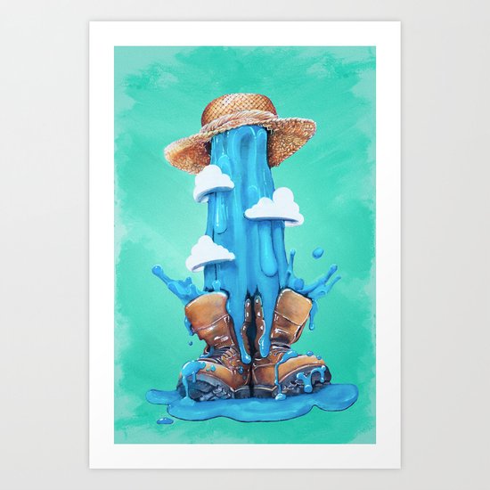 Intrusive Sky Art Print