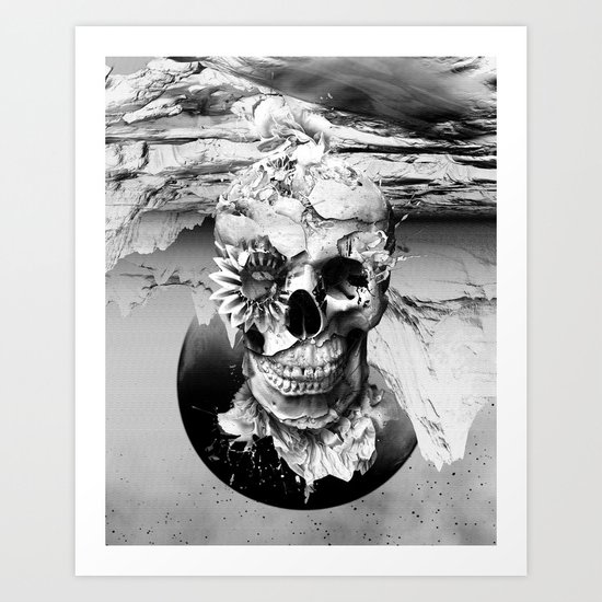 Skeleton Art Print