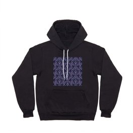 Meditation Room Seamless Floral Purple Hoody