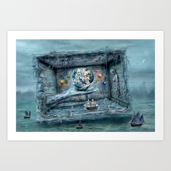 Save our World 20 Art Print