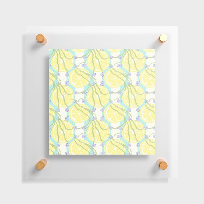 Lemon Drop Floating Acrylic Print
